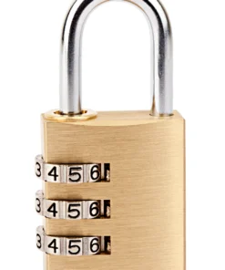 Padlock 20mm Brass Combination INYATI